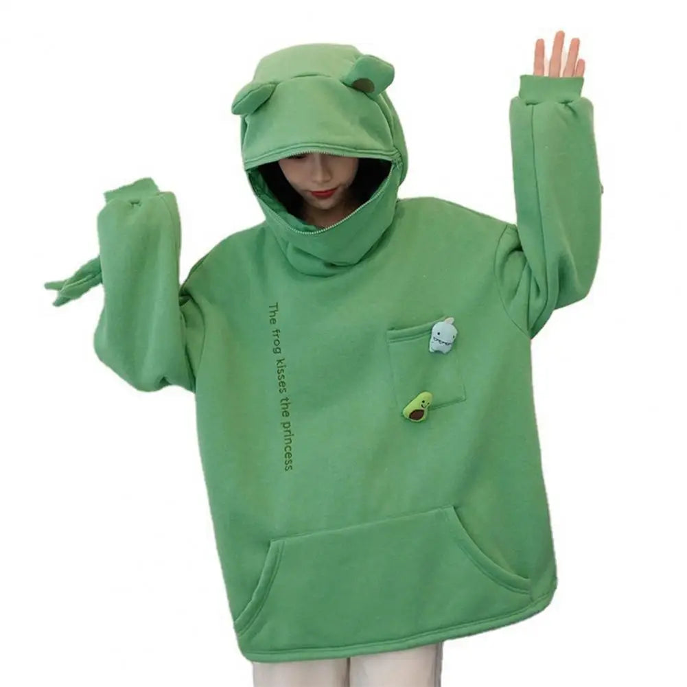 SANWOOD -  Frog Winter Hoodie