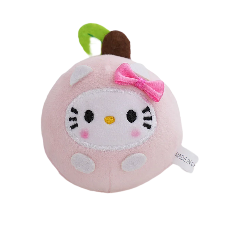 Hello Kitty Apple Head Keyring