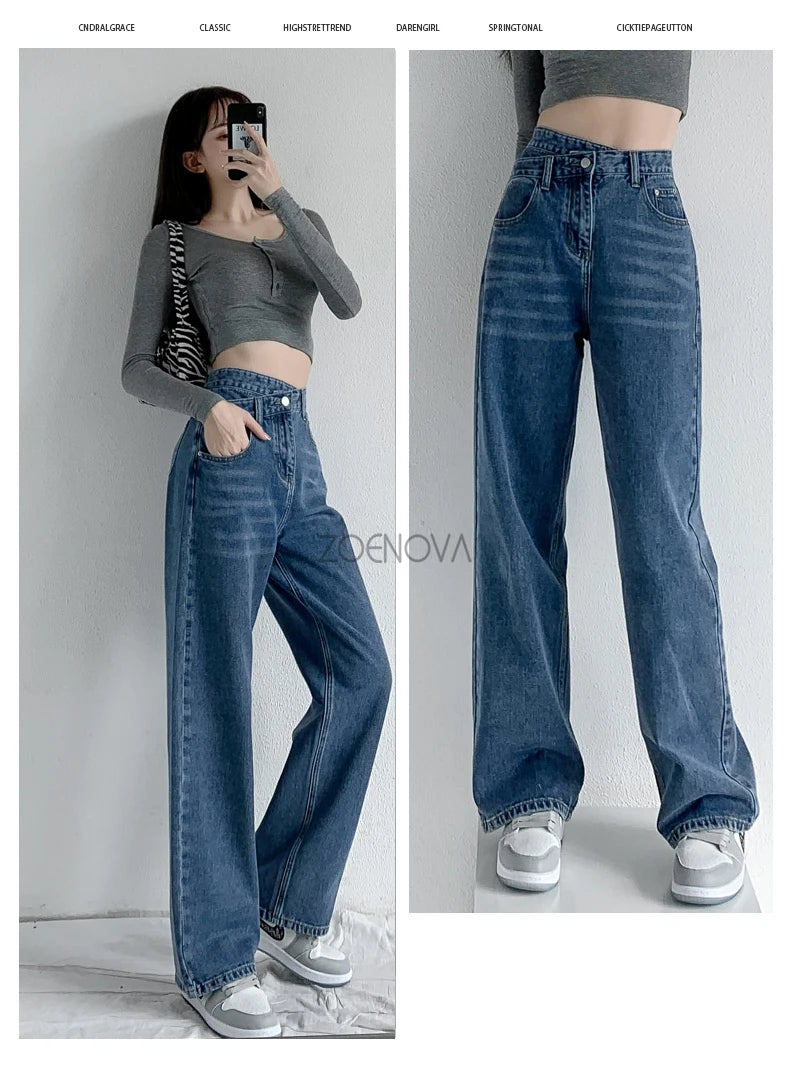 ZOENOVA - Baggy straight jeans