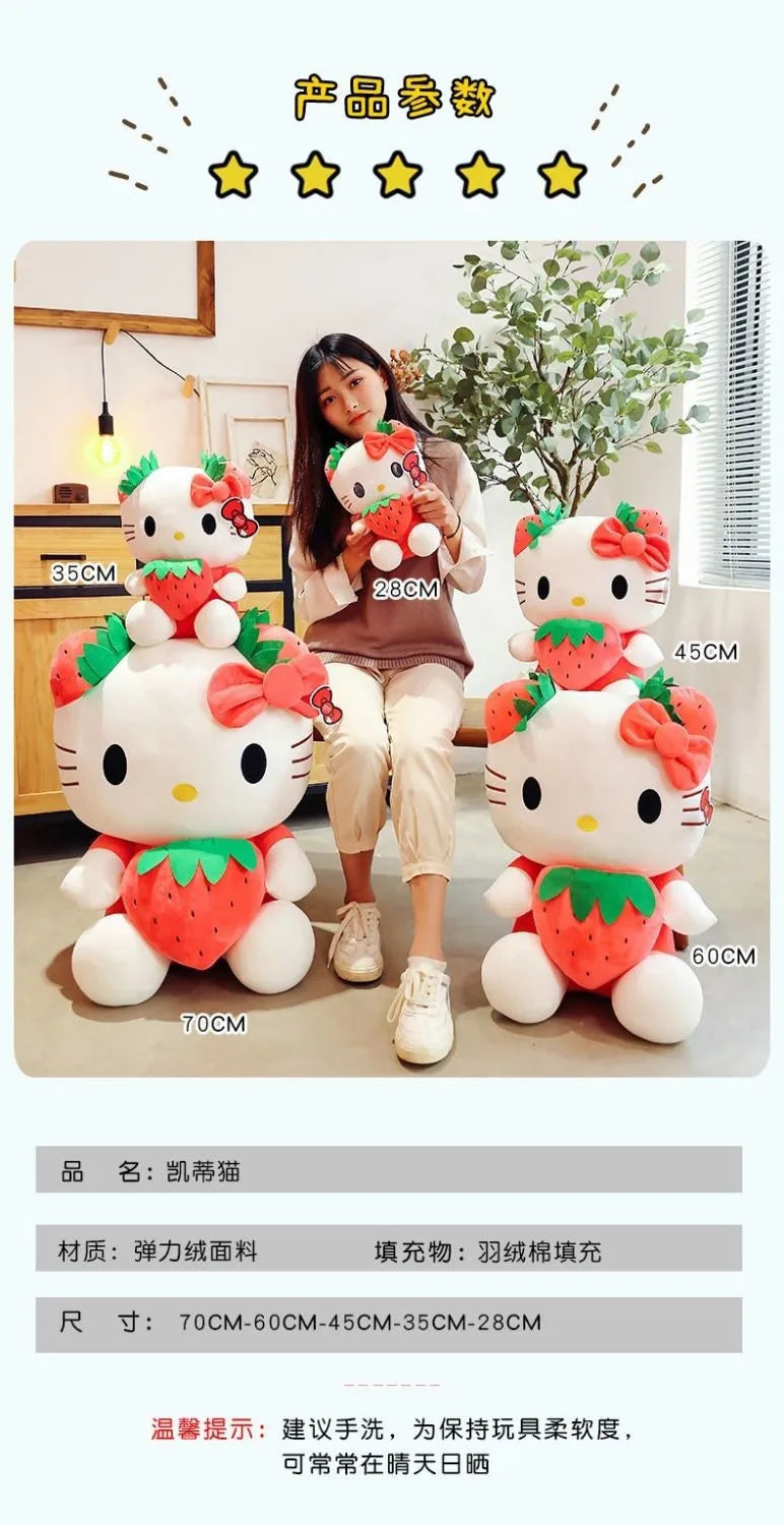 Hello Kitty - Strawberry Plushie 