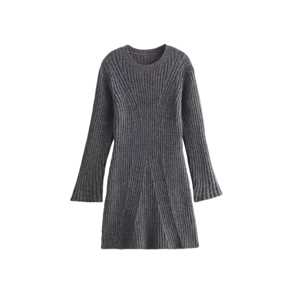 TRAF - Knit Slim Dress