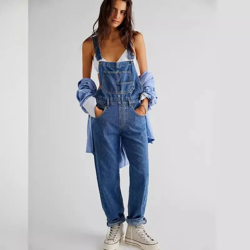 denim overall 