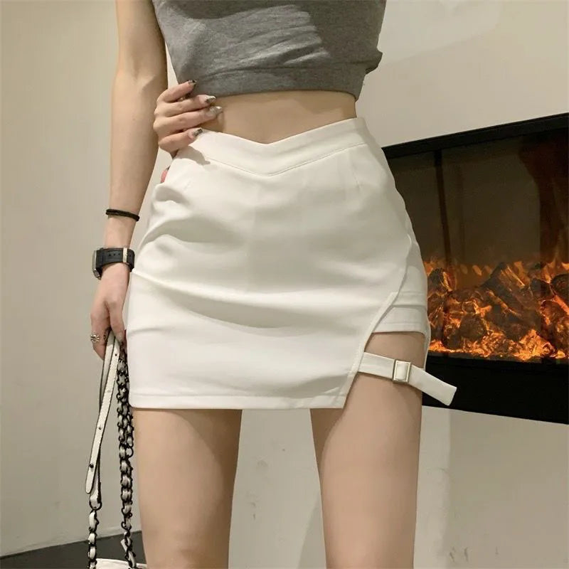 empire - Irregular Mini Skirt