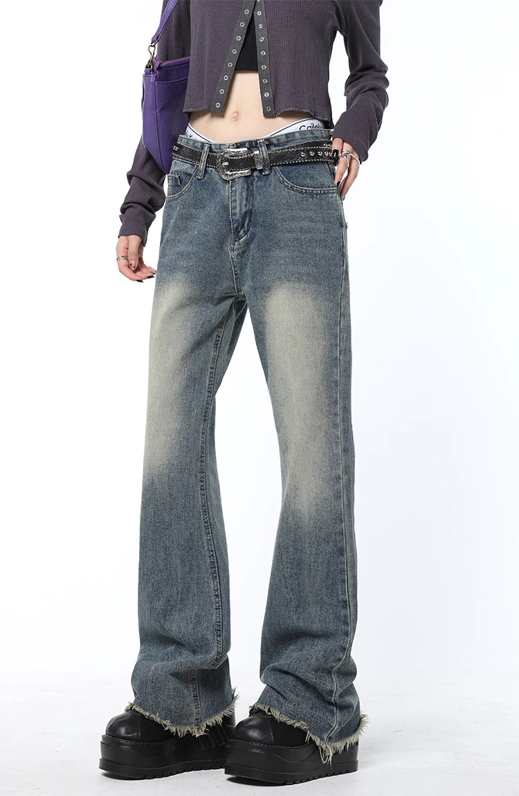 Blue Star Wide Leg Jeans