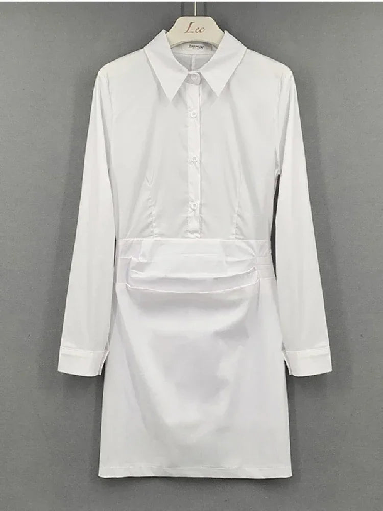 WAITSUN - White Shirt Dress 