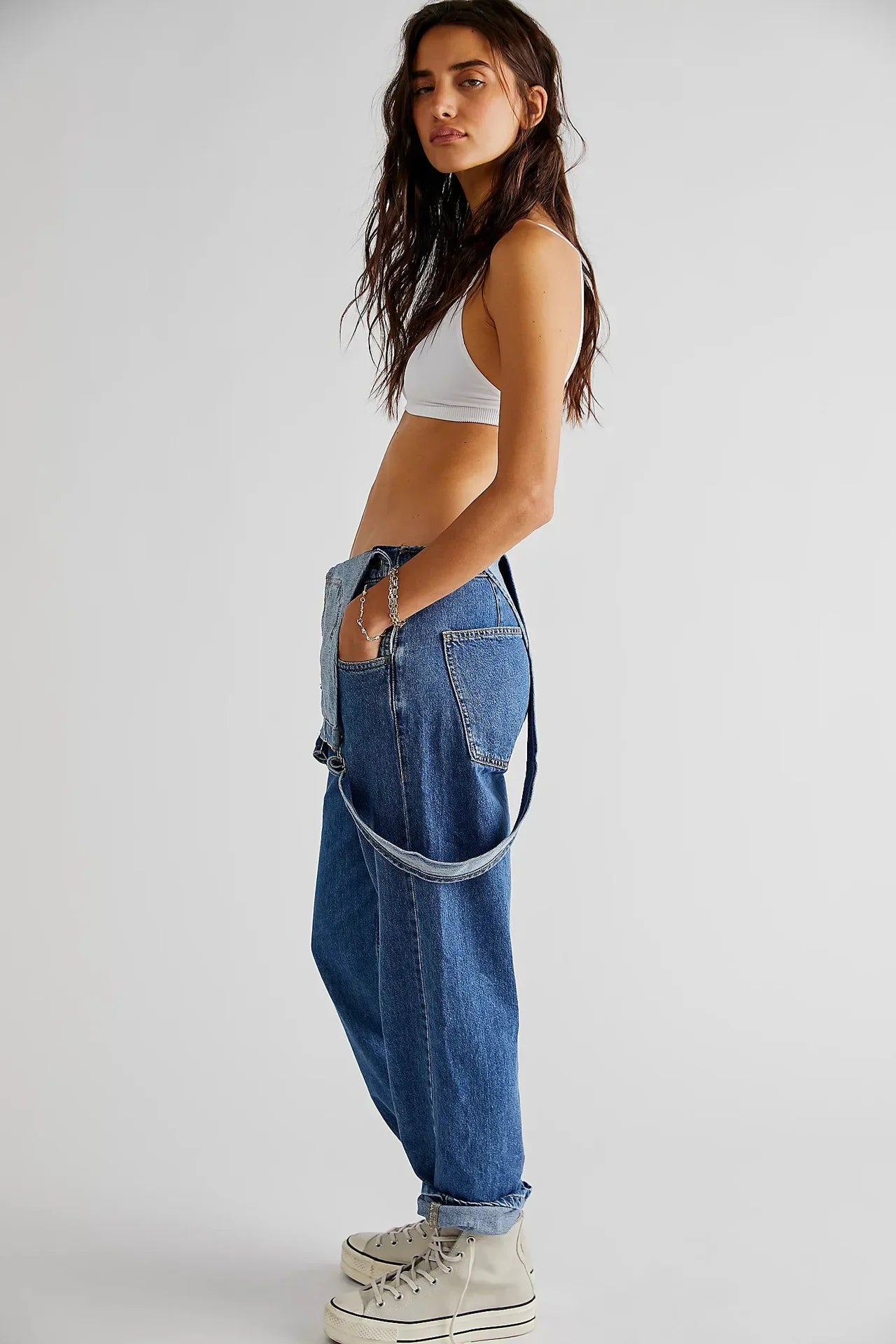 denim overall 