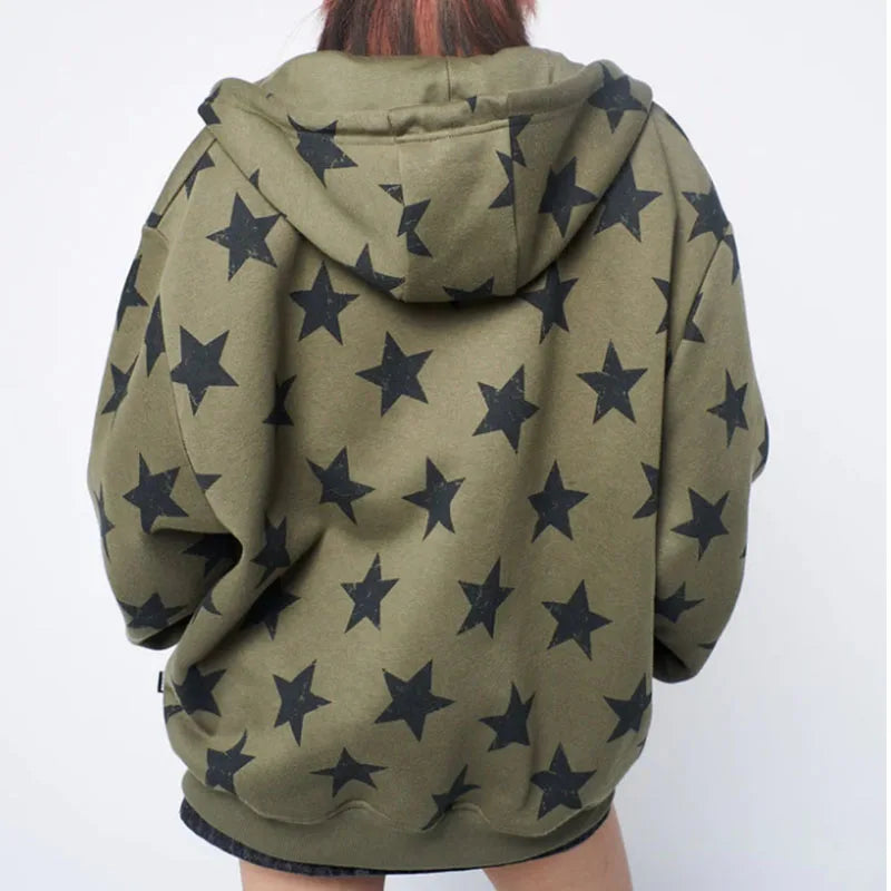 Oversized Zip-Up Hoodie