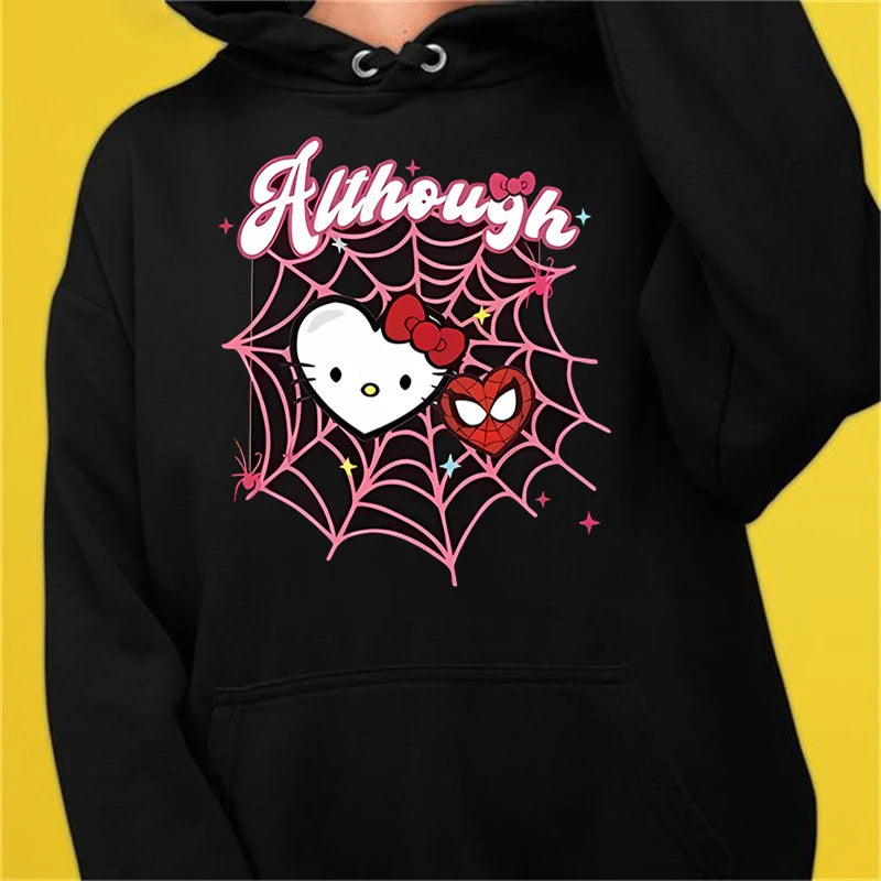 Kawaii Sanrio Spider Hello Kitty Hoodie