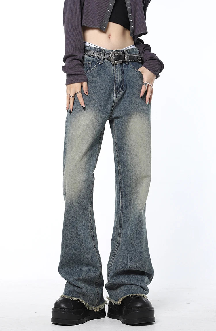 Blue Star Wide Leg Jeans