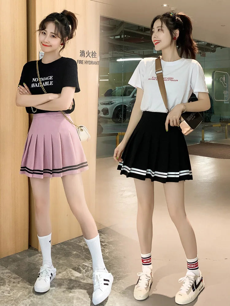 Preppy School Uniform Skirt 