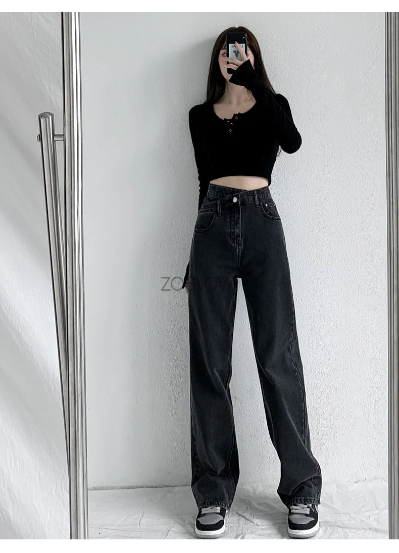 ZOENOVA - Baggy straight jeans