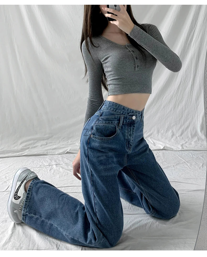 ZOENOVA - Baggy straight jeans