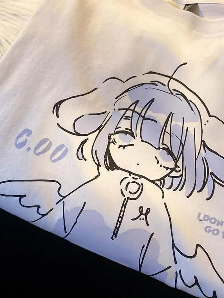 Anime Girl Design Sweatshirt 