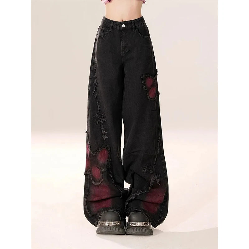 Baggy Butterfly Jeans