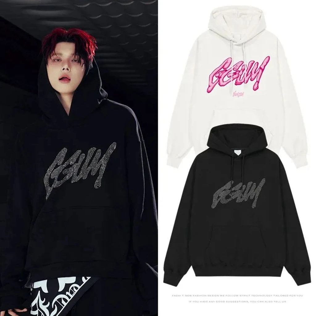 Yeonjun GGUM Print Oversized Sweatshirt