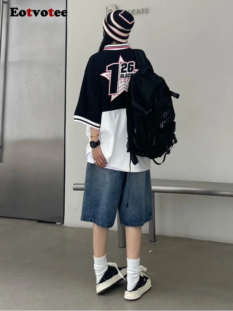 EOTVOTEE - Streetwear Loose Shorts