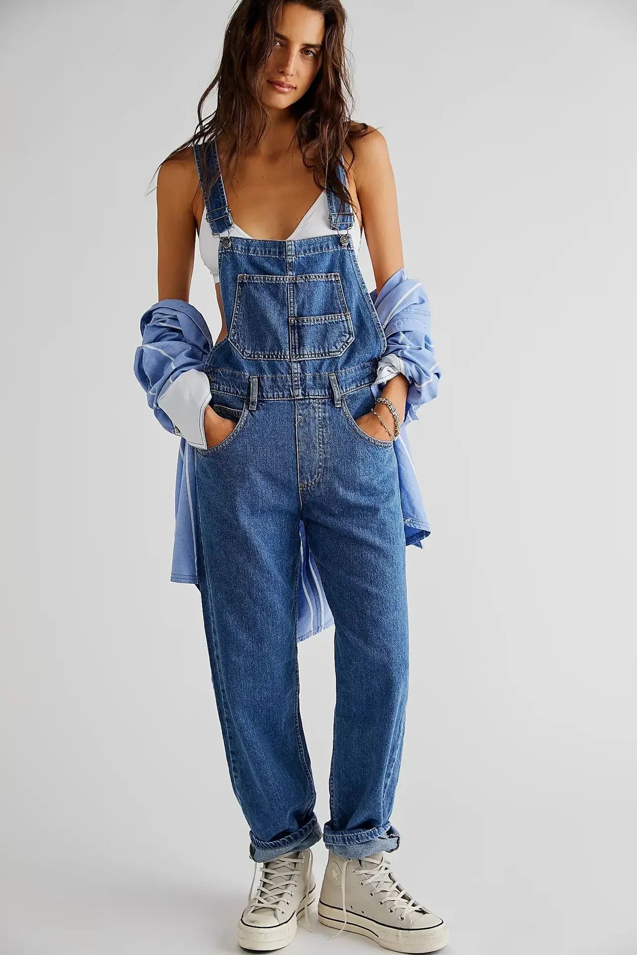 denim overall 