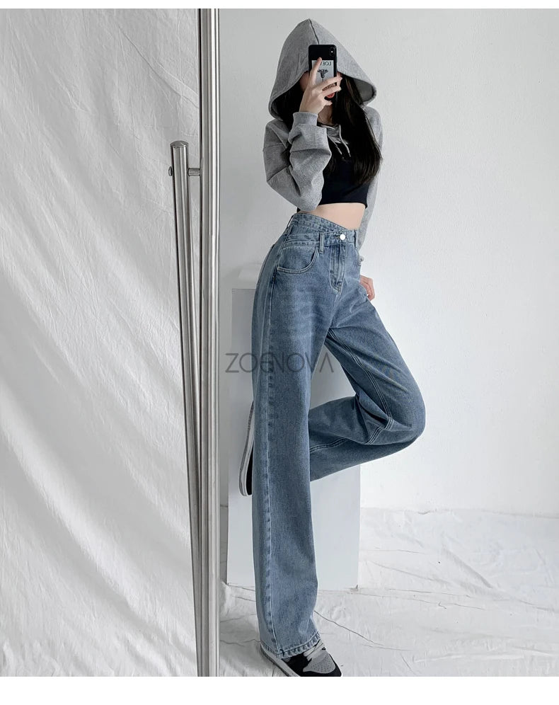 ZOENOVA - Baggy straight jeans