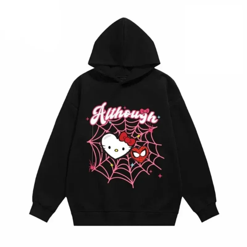 Kawaii Sanrio Spider Hello Kitty Hoodie