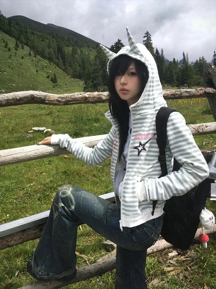 HOUZHOU - Y2K Cutecore Hoodie