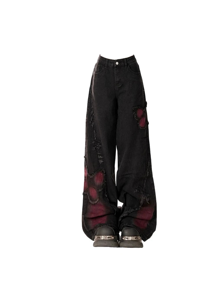 Baggy Butterfly Jeans