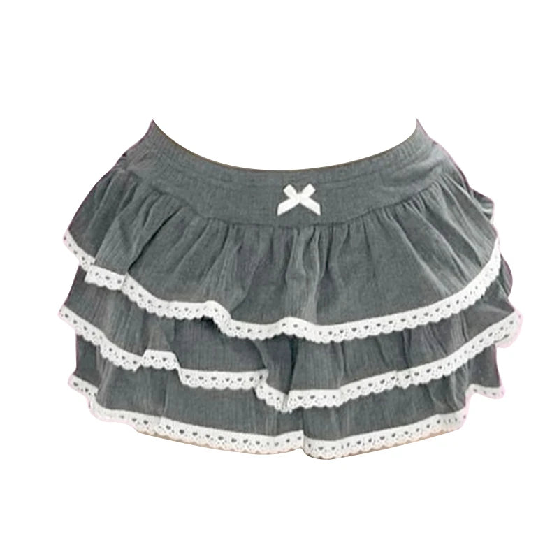 Cute Bow Mini Skirt