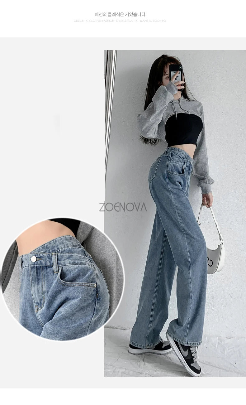 ZOENOVA - Baggy straight jeans