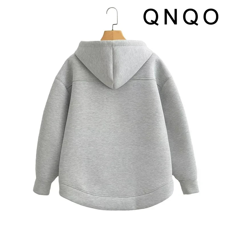 QNQO - Women’s Casual Hoodie