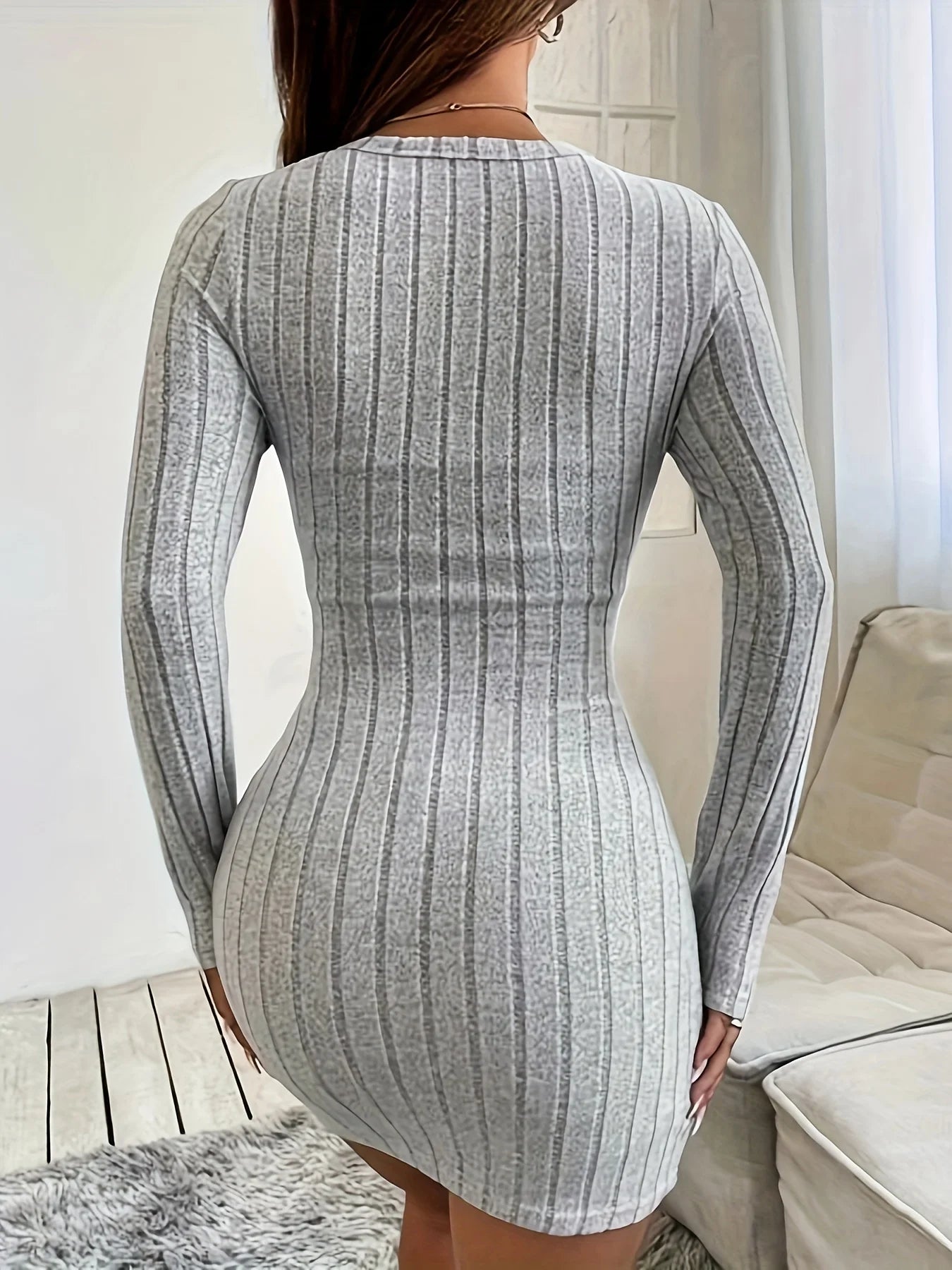 Va Va Voom - Knitted Bodycon Dress