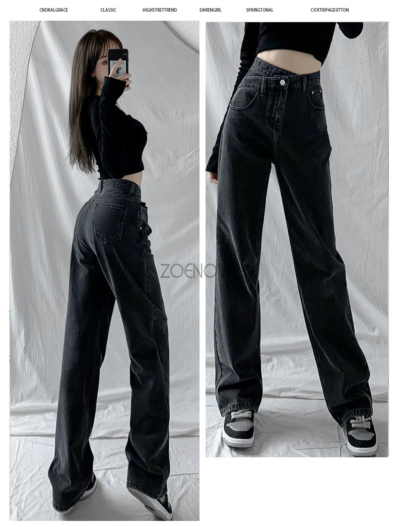 ZOENOVA - Baggy straight jeans