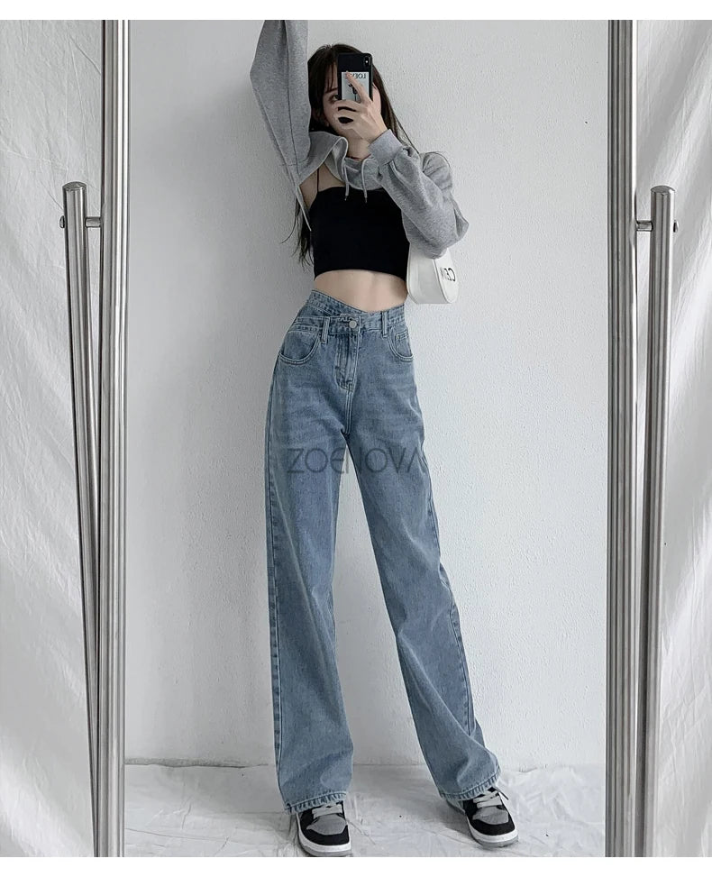 ZOENOVA - Baggy straight jeans