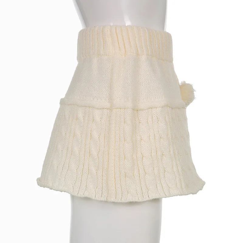 Allukasa - Twist Wool Woven Skirt