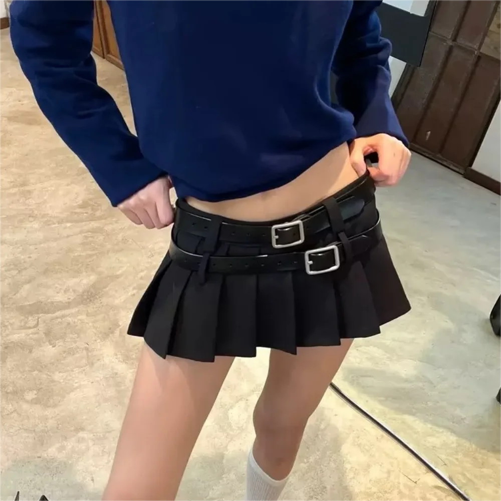 BRUSCREST - Y2K Mini Skirt 