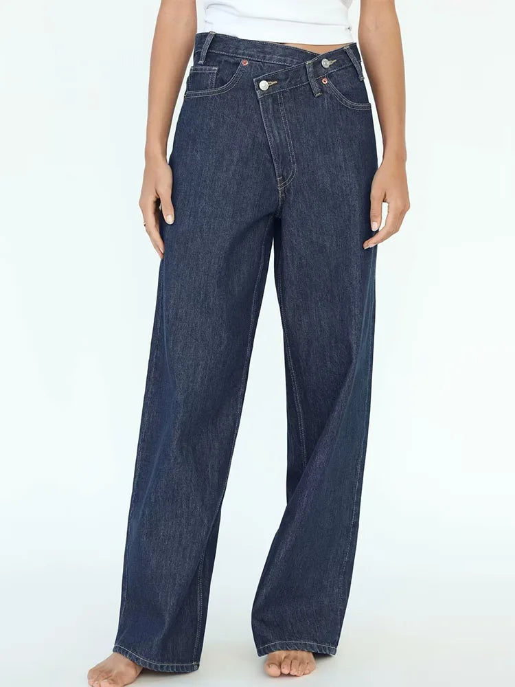 TRAF - Wide-Leg Denim Jeans