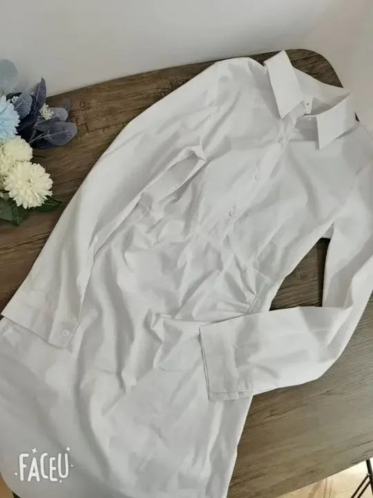 WAITSUN - White Shirt Dress 