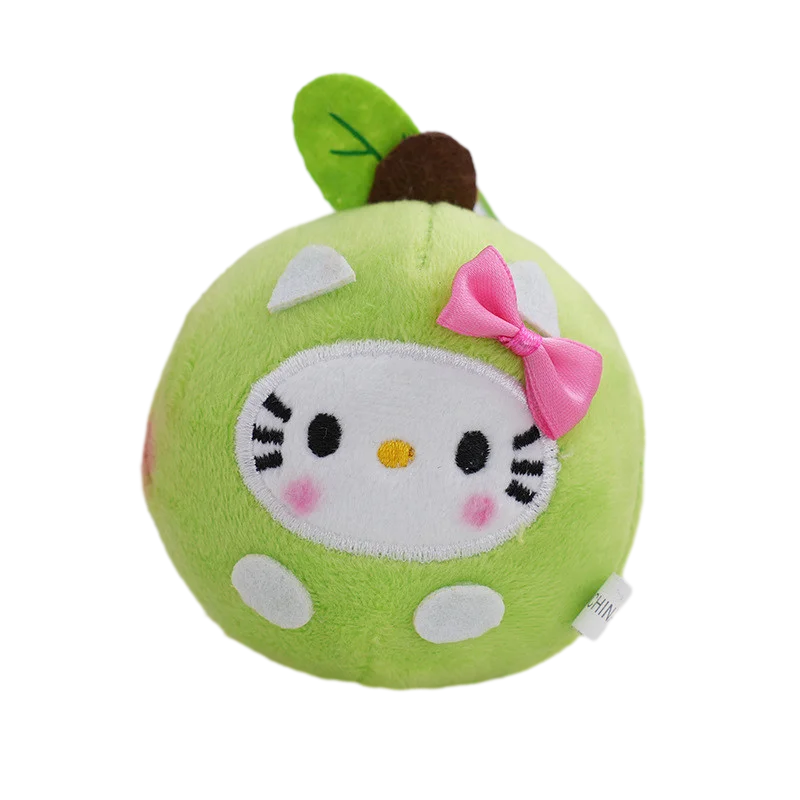 Hello Kitty Apple Head Keyring