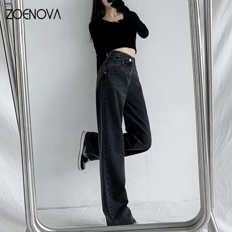 ZOENOVA - Baggy straight jeans