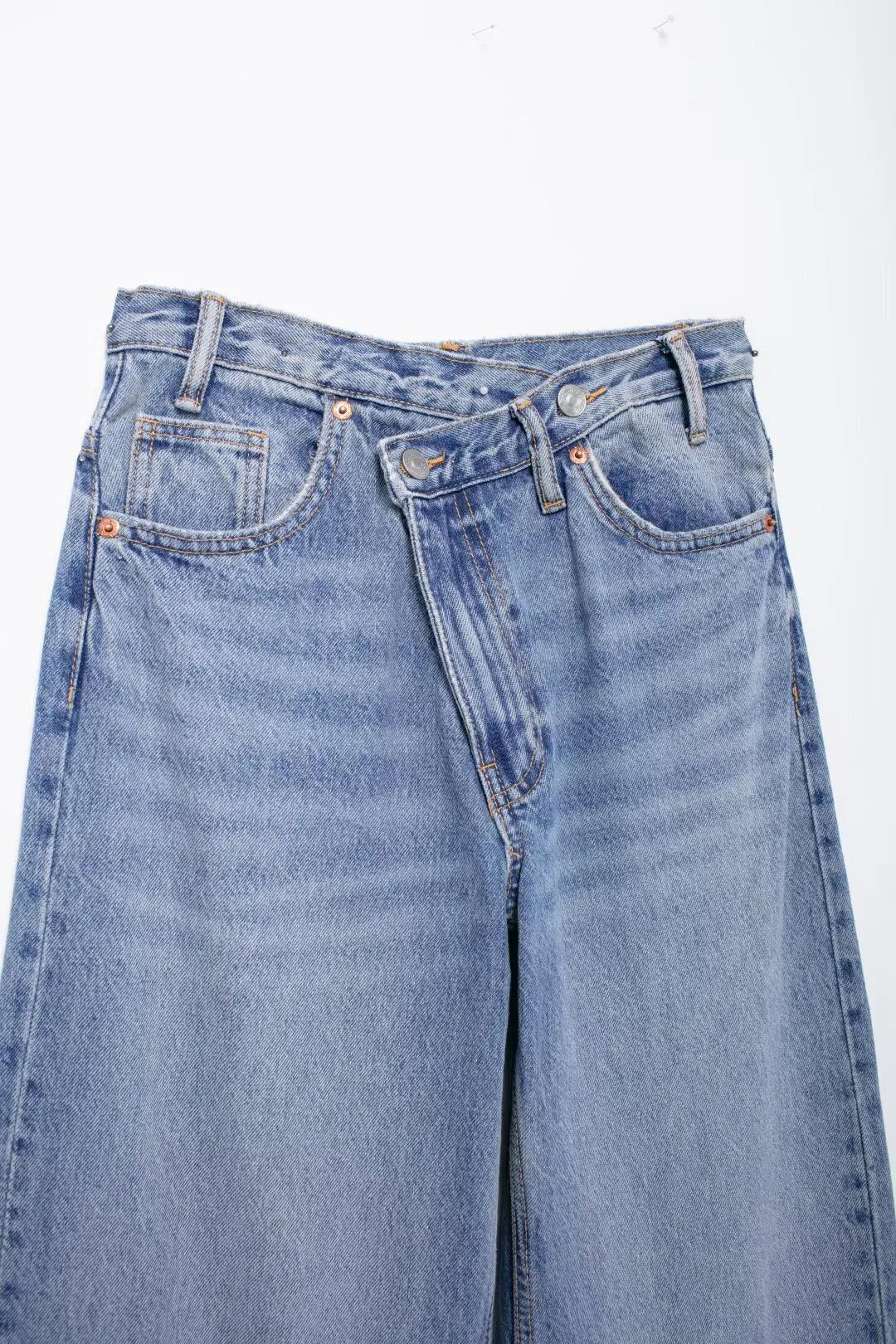 TRAF - Wide-Leg Denim Jeans