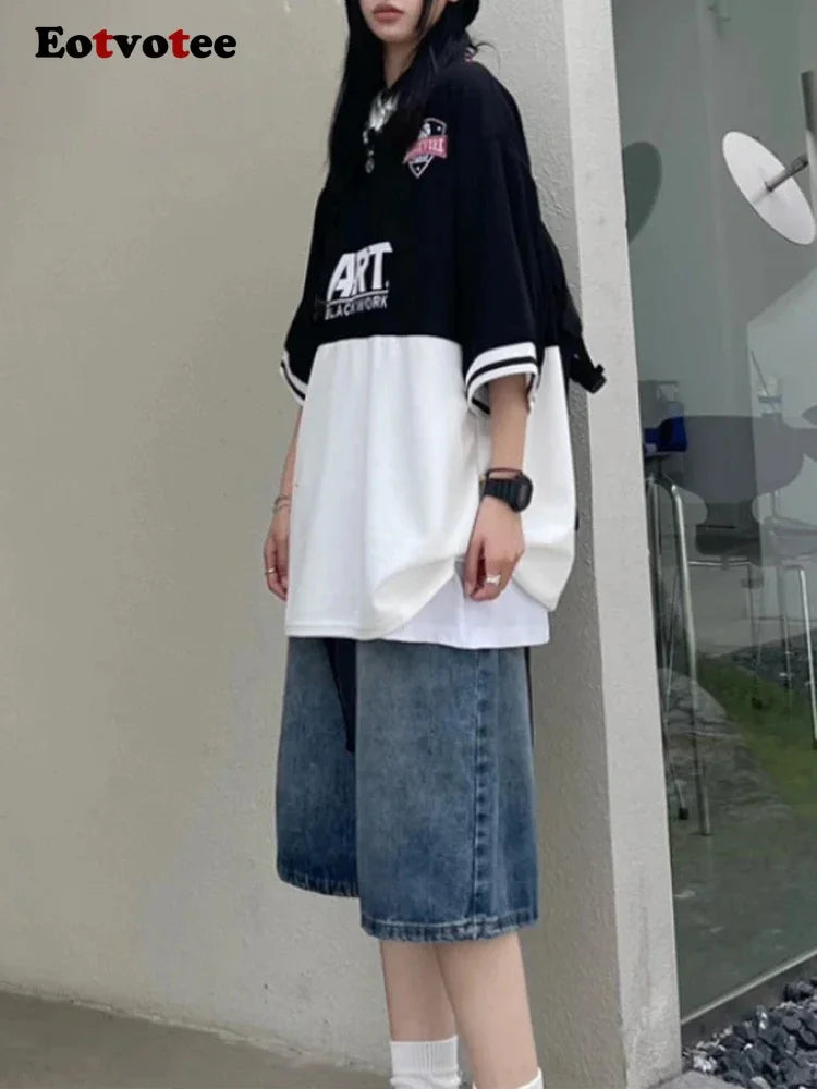 EOTVOTEE - Streetwear Loose Shorts