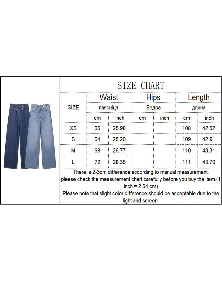 TRAF - Wide-Leg Denim Jeans