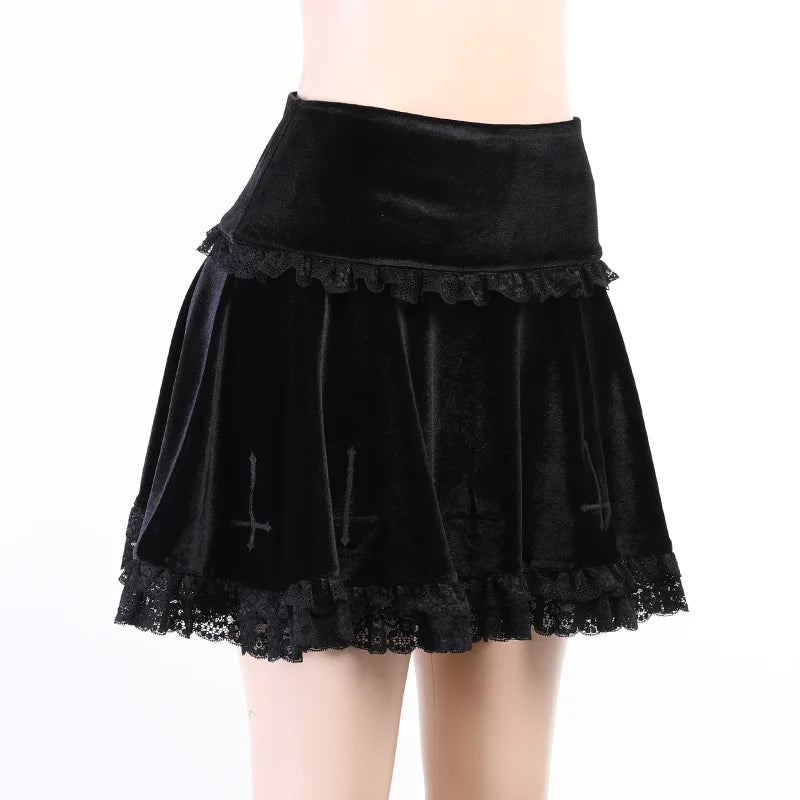 Gaono - Pleated Mini Skirt