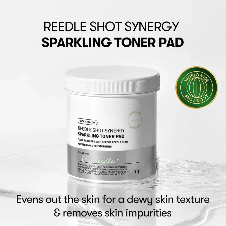 VT - Reedle Shot Synergy Sparkling Toner Pad